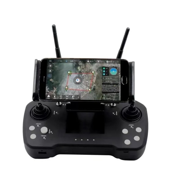 Skydroid T12 2.4GHz 12CH télécommande avec récepteur/mini caméra/transmission de carte numérique de 20km pour drone agricole